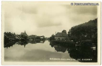 Giessen-Nieuwkerk, De Giessen ansichtkaart: Giessen-Nieuwkerk, De Giessen