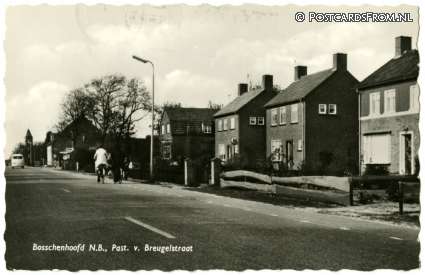 ansichtkaart: Bosschenhoofd, Past. v. Breugelstraat