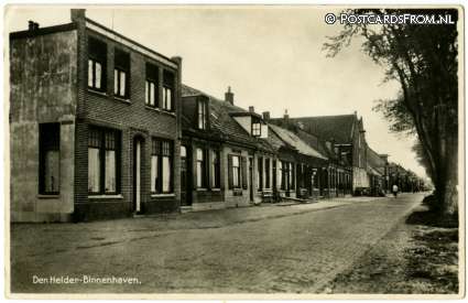 Den Helder, Binnenhaven ansichtkaart: Den Helder, Binnenhaven