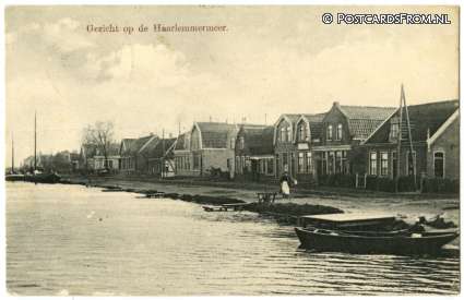ansichtkaart: Haarlemmermeer, Gezicht op de Haarlemmermeer