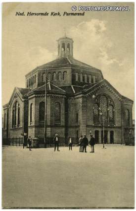 ansichtkaart: Purmerend, Ned. Herv. Kerk