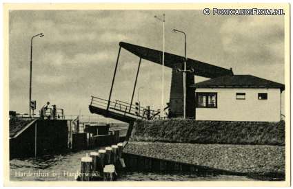ansichtkaart: Harderwijk, Hardersluis