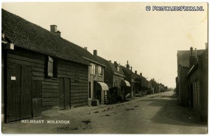 Melissant, Molendijk ansichtkaart: Melissant, Molendijk