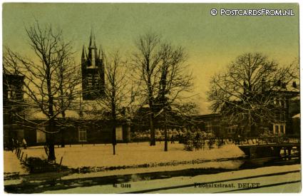 ansichtkaart: Delft, Phoenixstraat