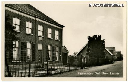 Poederoijen, Ned. Herv. Kerk ansichtkaart: Poederoijen, Ned. Herv. Kerk