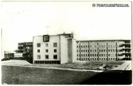 ansichtkaart: Breda, Diaconessenhuis. Zuidzijde