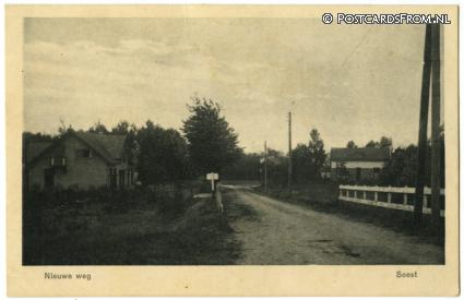 ansichtkaart: Soest, Nieuwe weg
