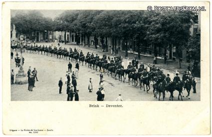 ansichtkaart: Deventer, Brink