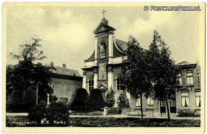 ansichtkaart: Haastrecht, R.K. Kerk