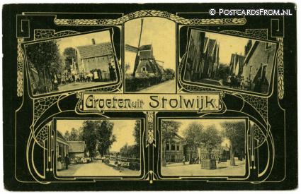 Stolwijk, Groeten uit ansichtkaart: Stolwijk, Groeten uit