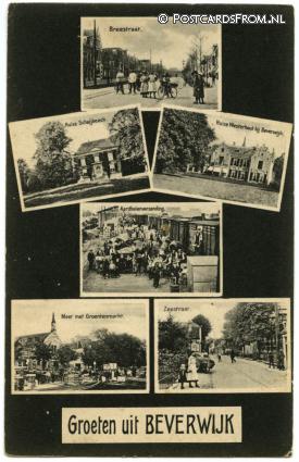 Beverwijk, Groeten uit ansichtkaart: Beverwijk, Groeten uit