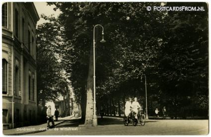 Dordrecht, Johan de Wittstraat ansichtkaart: Dordrecht, Johan de Wittstraat