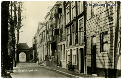 Dordrecht, Engelburgerkade ansichtkaart: Dordrecht, Engelburgerkade
