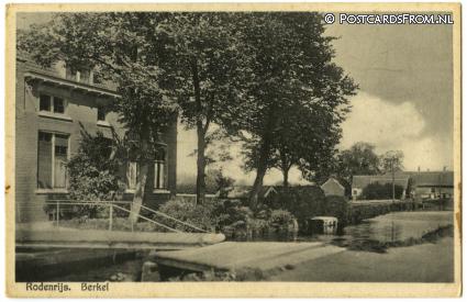 Berkel en Rodenrijs, -- ansichtkaart: Berkel en Rodenrijs, --