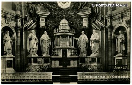 Oudenbosch, Hoofdaltaar Basiliek ansichtkaart: Oudenbosch, Hoofdaltaar Basiliek