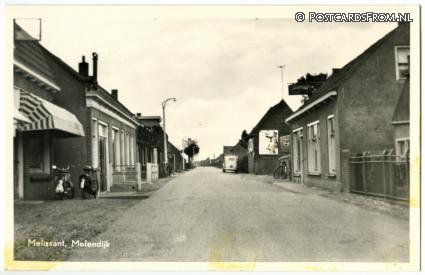Melissant, Molendijk ansichtkaart: Melissant, Molendijk