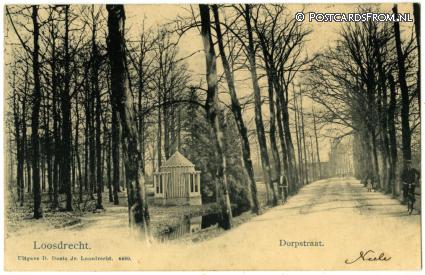 ansichtkaart: Loosdrecht, Dorpstraat
