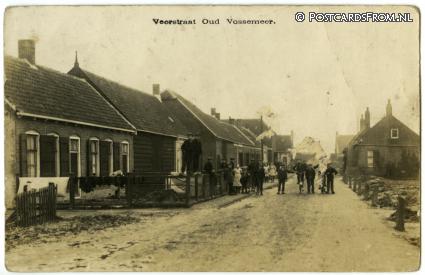 ansichtkaart: Oud-Vossemeer, Veerstraat