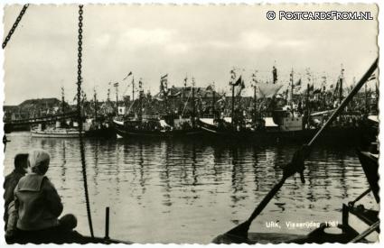 ansichtkaart: Urk, Visserijdag 1961