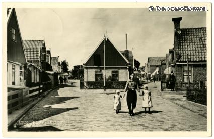 ansichtkaart: Urk, Dorpsgezicht