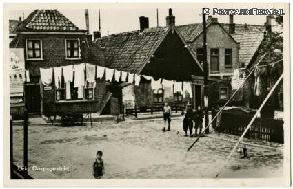 Urk, Dorpsgezicht ansichtkaart: Urk, Dorpsgezicht