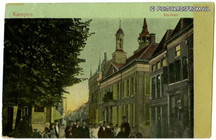 ansichtkaart: Kampen, Stadhuis