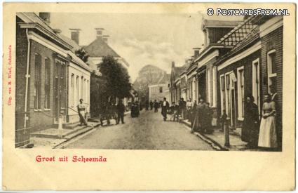 Scheemda, Groet uit ansichtkaart: Scheemda, Groet uit