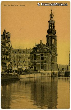 ansichtkaart: Amsterdam, Munttoren