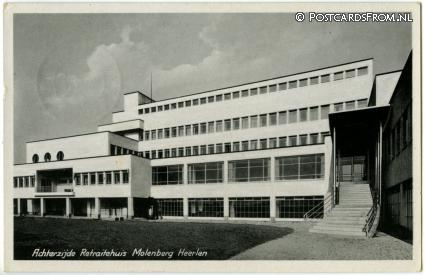 Heerlen, Achterzijde Retraitehuis Molenberg ansichtkaart: Heerlen, Achterzijde Retraitehuis Molenberg