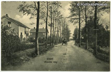 ansichtkaart: Soest, Nieuwe weg