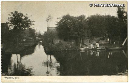 Woubrugge, -- ansichtkaart: Woubrugge, --