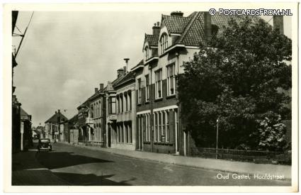 Oud Gastel, Hoofdstraat ansichtkaart: Oud Gastel, Hoofdstraat