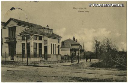 ansichtkaart: Oostvoorne, Nieuwe weg