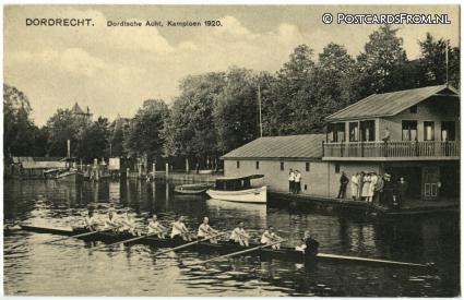 Dordrecht, Dordtsch Acht, Kampioen 1920 ansichtkaart: Dordrecht, Dordtsch Acht, Kampioen 1920