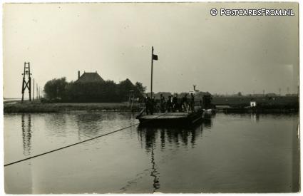ansichtkaart: Westknollendam, ? Veer