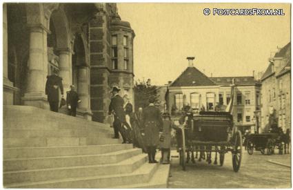 ansichtkaart: Groningen, 59e Lustrum Hoogeschool 28 juni-3 juli 1909