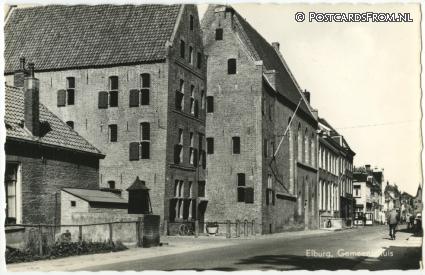Elburg, Gemeentehuis ansichtkaart: Elburg, Gemeentehuis