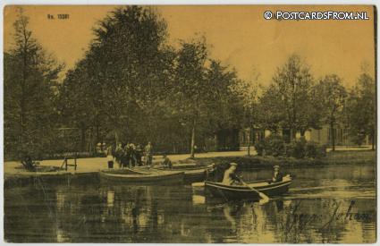 ansichtkaart: Delft, Agnetapark