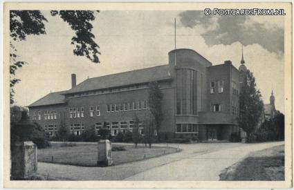 ansichtkaart: Zenderen, Gymnasium