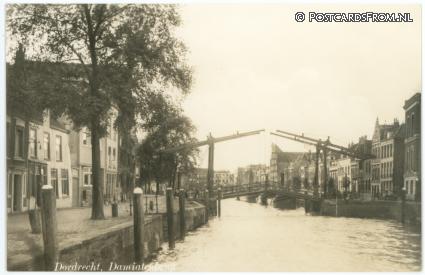 Dordrecht, Damiatenbrug ansichtkaart: Dordrecht, Damiatenbrug