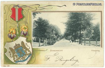 ansichtkaart: Dordrecht, Vrieseweg