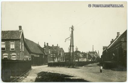 ansichtkaart: Bruinisse, Deestraat