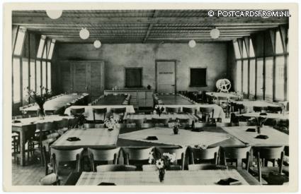 Lunteren, Conferentie-Oord Ned. Zendingsraad. Conferentie- en Eetzaal ansichtkaart: Lunteren, Conferentie-Oord Ned. Zendingsraad. Conferentie- en Eetzaal