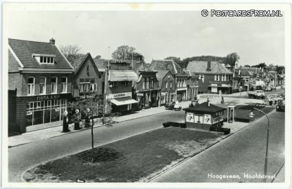 ansichtkaart: Hoogeveen, Hoofdstraat