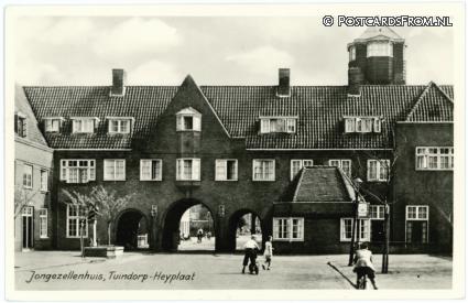 Rotterdam, Heyplaat. Jonggezellenhuis ansichtkaart: Rotterdam, Heyplaat. Jonggezellenhuis