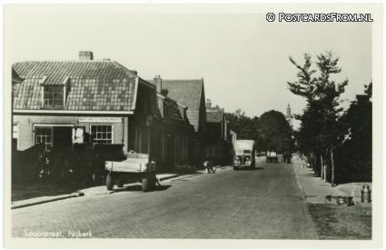Nijkerk GL, Spoorstraat. Hoef- en Kachelsmederij ansichtkaart: Nijkerk GL, Spoorstraat. Hoef- en Kachelsmederij