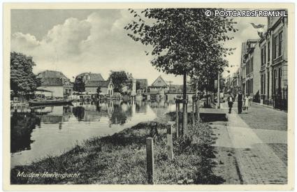 ansichtkaart: Muiden, Heerengracht
