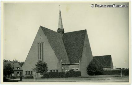 ansichtkaart: Lisse, ? Kerk