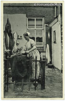 Scheveningen, Waschdag ansichtkaart: Scheveningen, Waschdag
