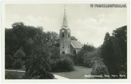 ansichtkaart: Beetsterzwaag, Ned. Herv. Kerk